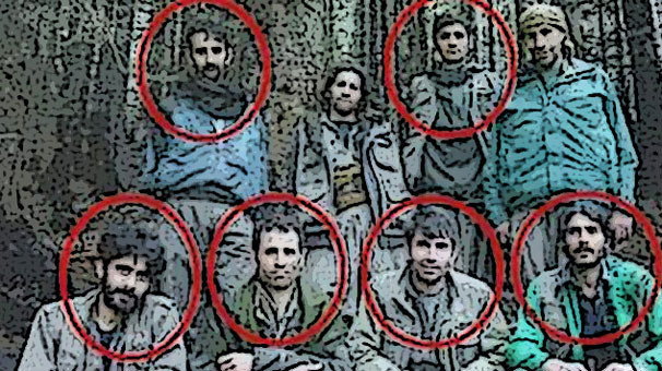 O resimde bulunan 8 PKK’lı öldürüldü.