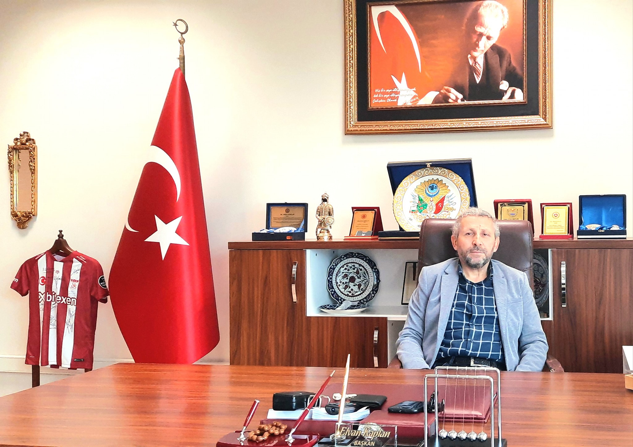 Antalya Bölge Adliye Mahkemesi Daire Başkanı Elvan KAPLAN’a Ziyaret
