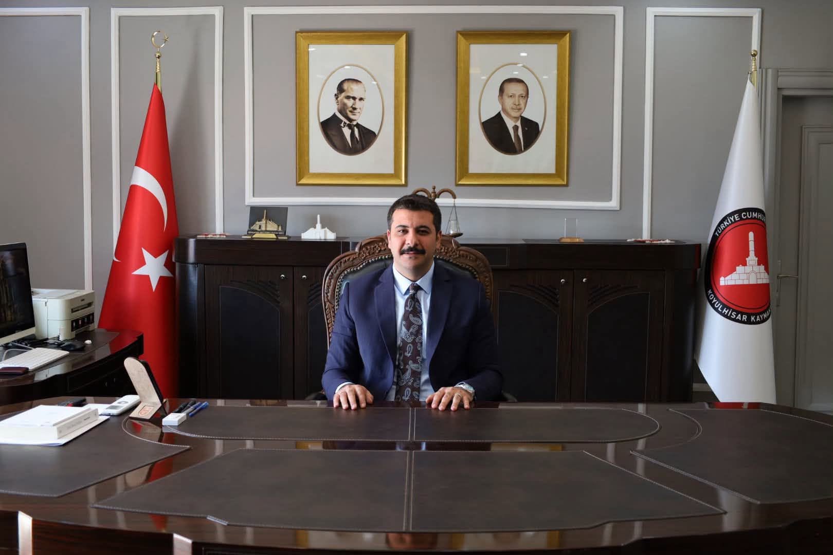 Koyulhisar Kaymakamı Yunus Emre YILDIZ Görevine Başladı