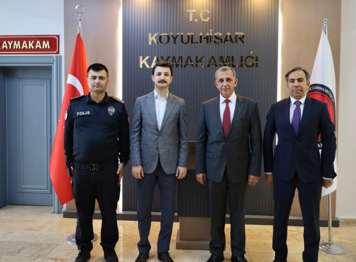 Sivas İl Emniyet Müdürü Ahmet Alaağaçlı, Koyulhisar’ı Ziyaret Etti