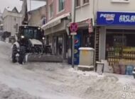 Koyulhisar Belediyesi Yoğun Kar Mesaisinde.