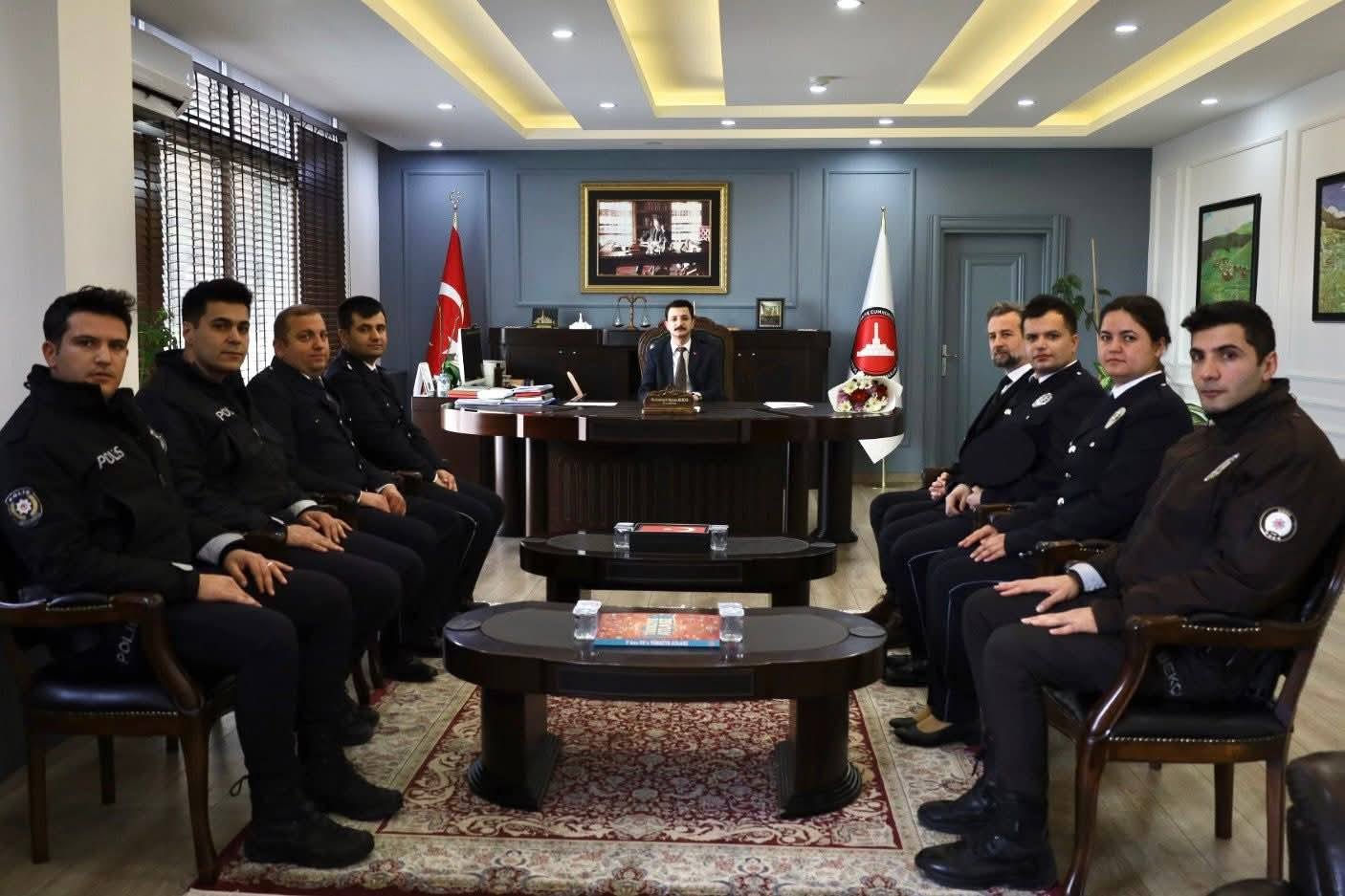 KOYULHİSAR’DA POLİS HAFTASI’NDA ANLAMLI BULUŞMA