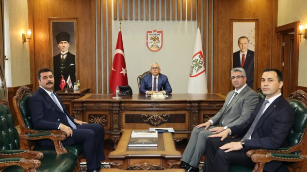 Sivas Valisi Yılmaz Şimşek, Kaymakamları Makamında Kabul Etti